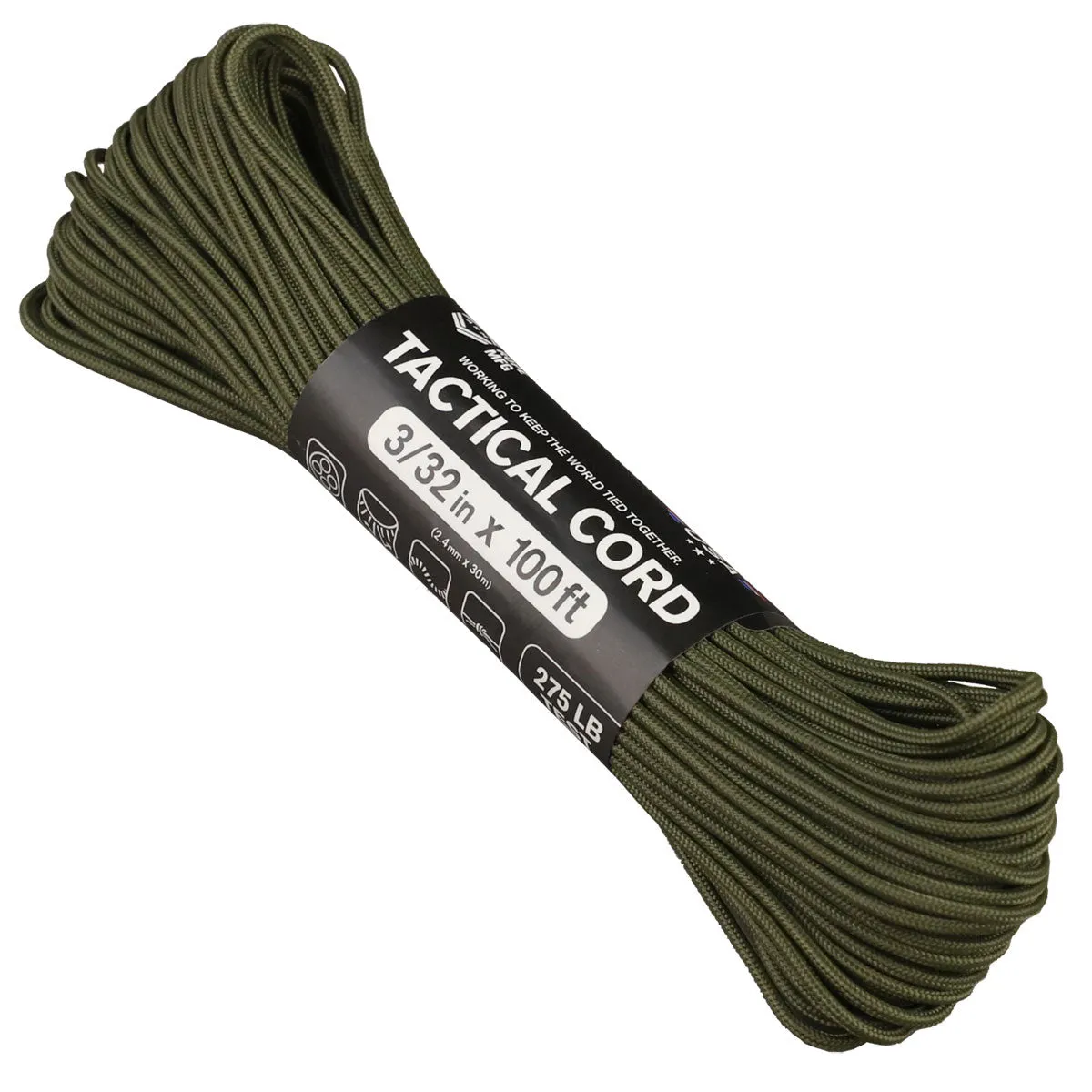 275 Cord 3/32 Tactical - Olive Drab