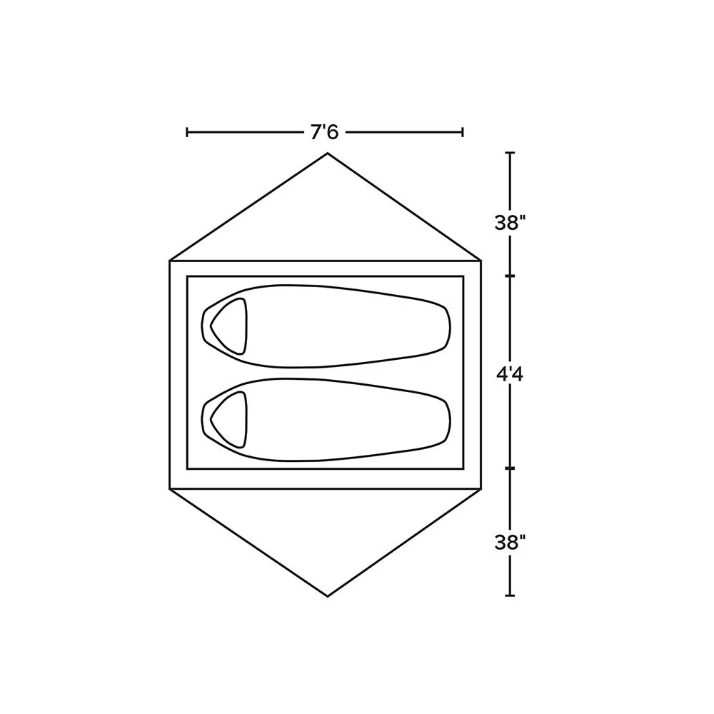 ALPS MOUNTAINEERING HEX 2 PERSON TENT