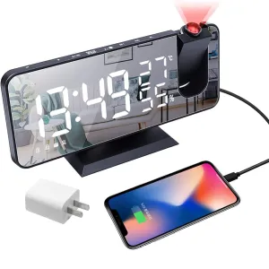 Bedroom Projection Digital Alarm Clock