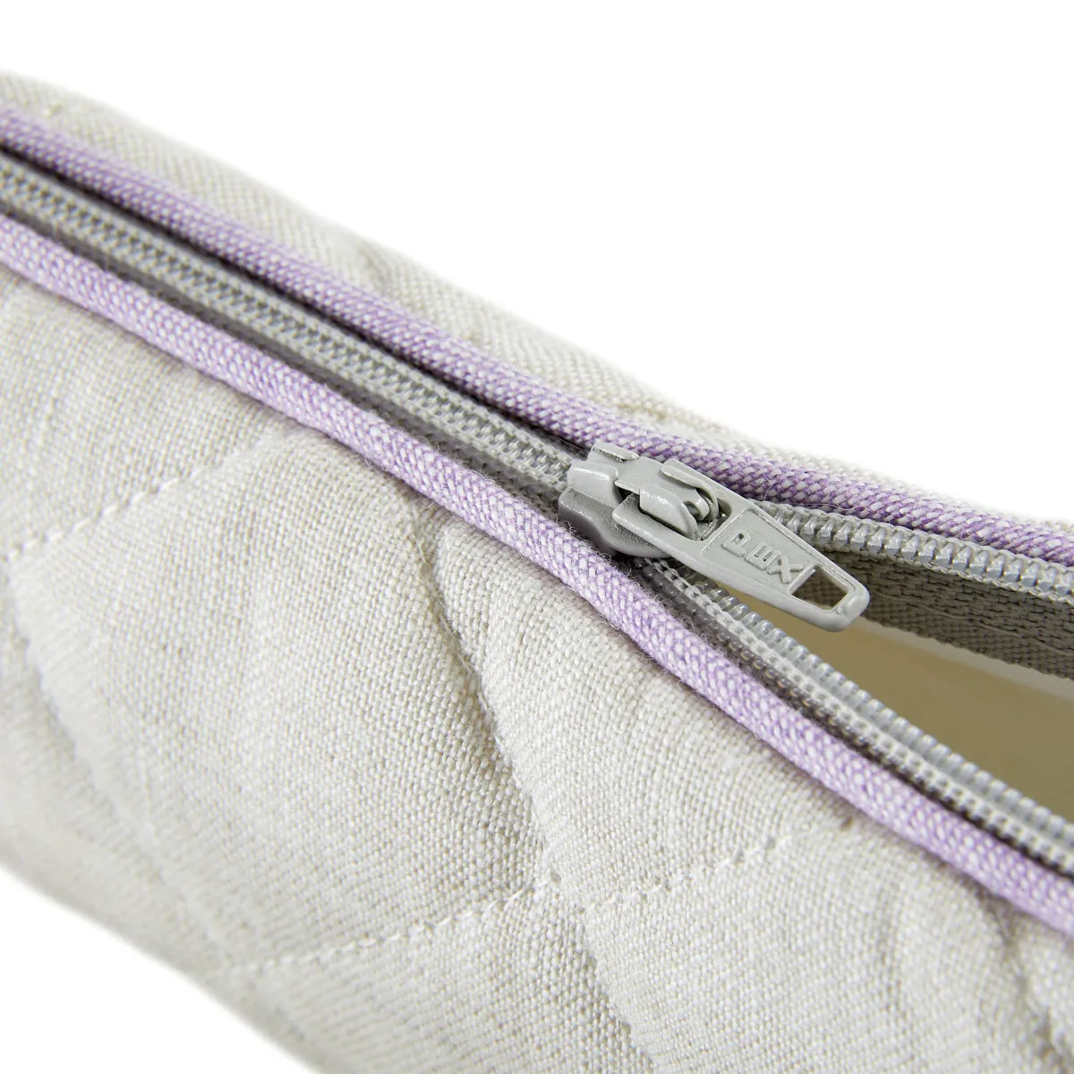 Brush Bag Grey/Amethyst