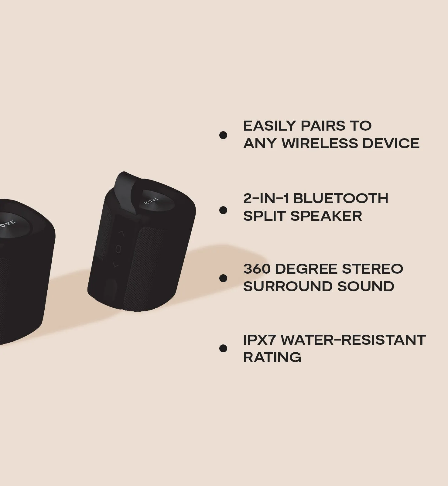 Commuter 2 | Split Bluetooth Speaker.