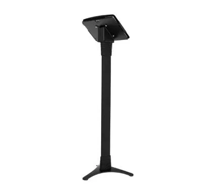 Compulocks Surface Pro 8-10 Space Enclosure Portable Floor Stand Black - Stand - Portable - For Tablet - Enclosure - Loc