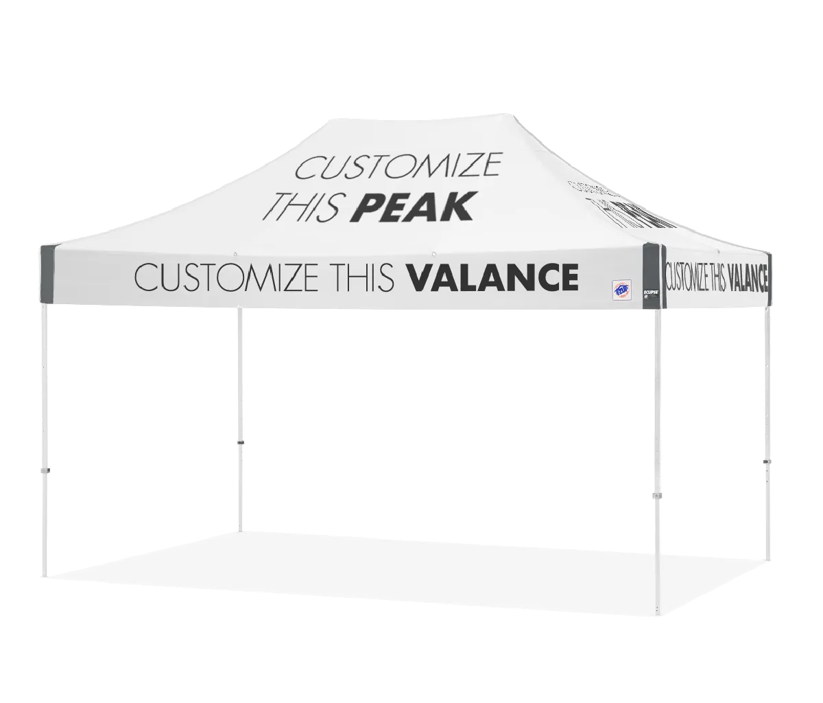 Custom Eclipse™ Canopy 10' x 15'