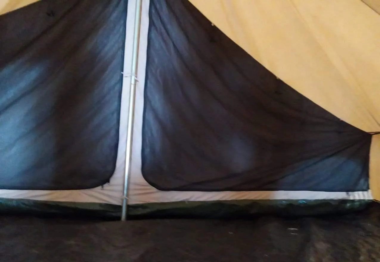 Half 1/2 Inner Tent | Canvas Bell Tent Accessories | Inner Rooms for Avalon Bell Tents