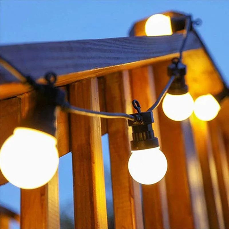 LED Globe Bulb String Fairy Light