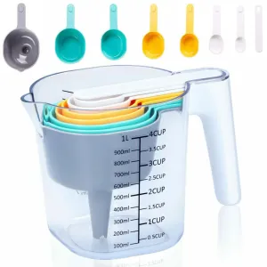 Measuring Cups & Spoons Set 9pcs