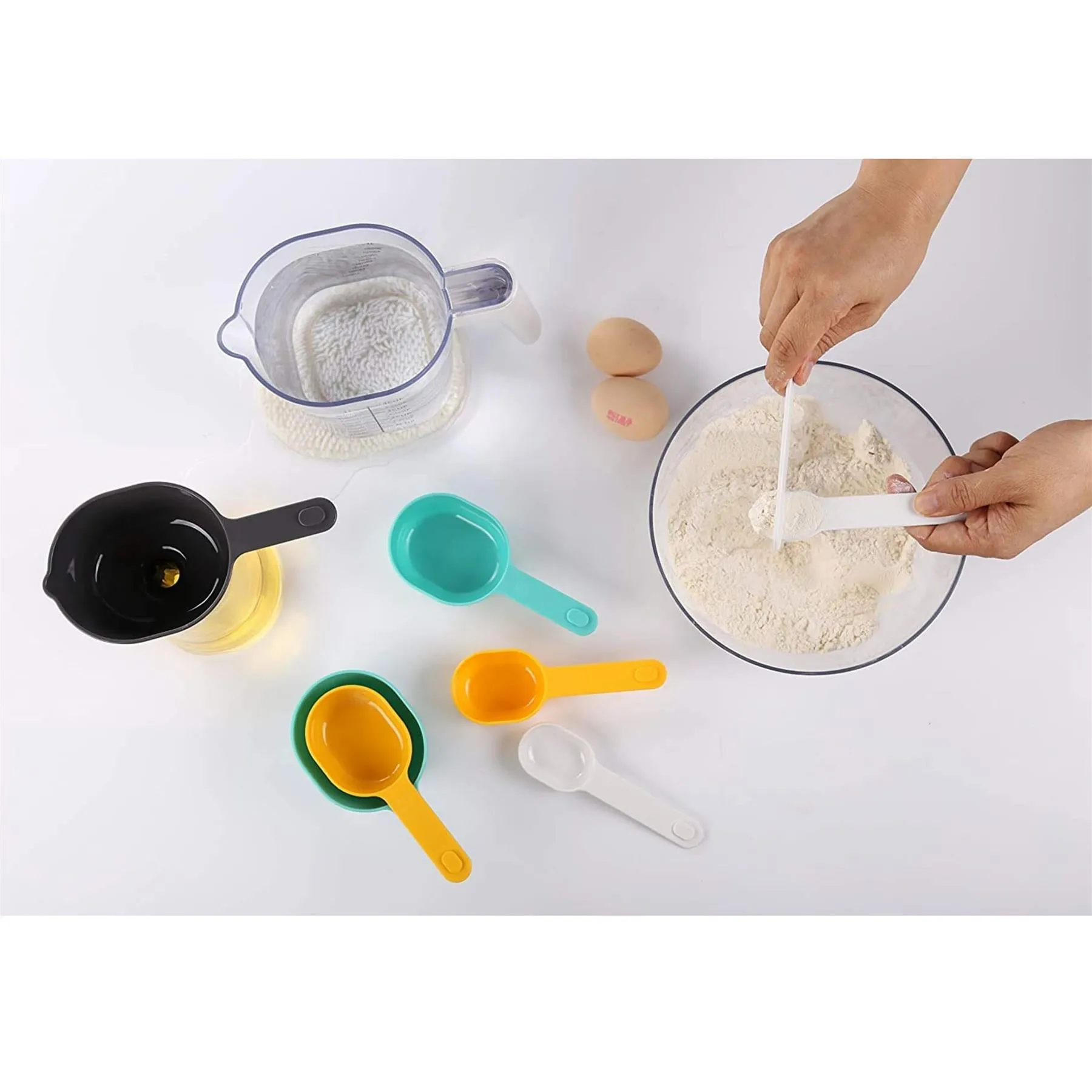 Measuring Cups & Spoons Set 9pcs