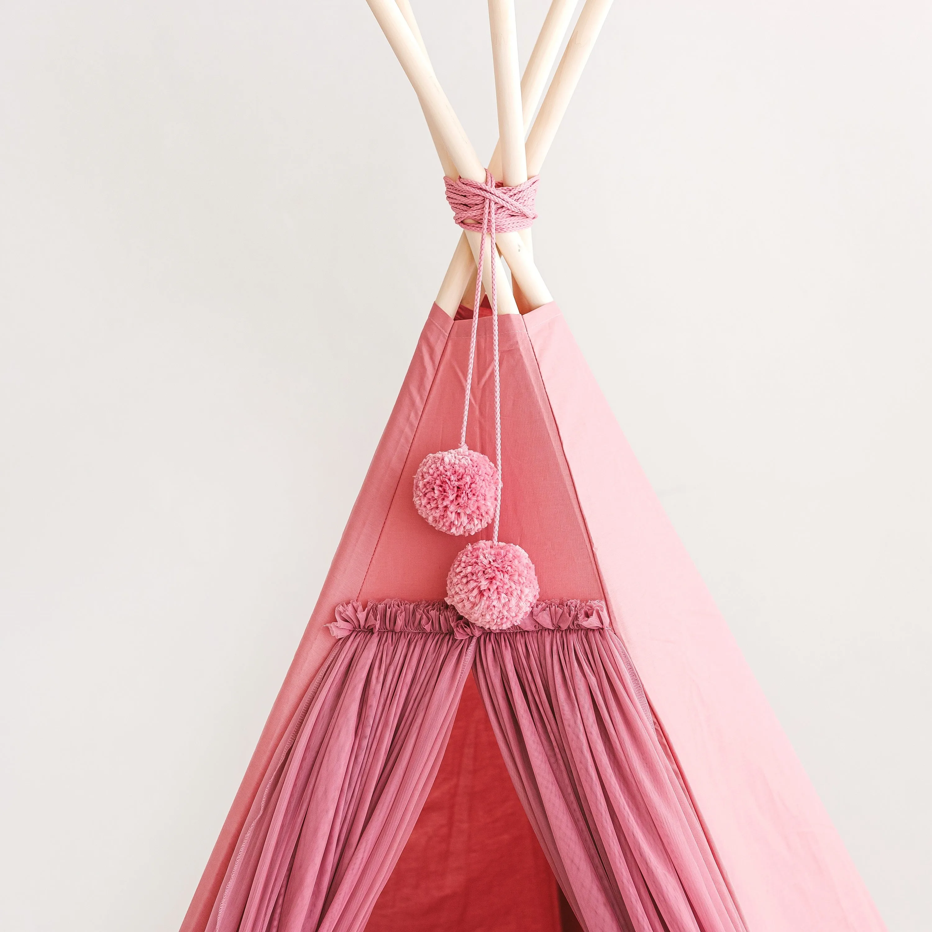 Minicamp Fairy Kids Play Tent With Tulle In Rose