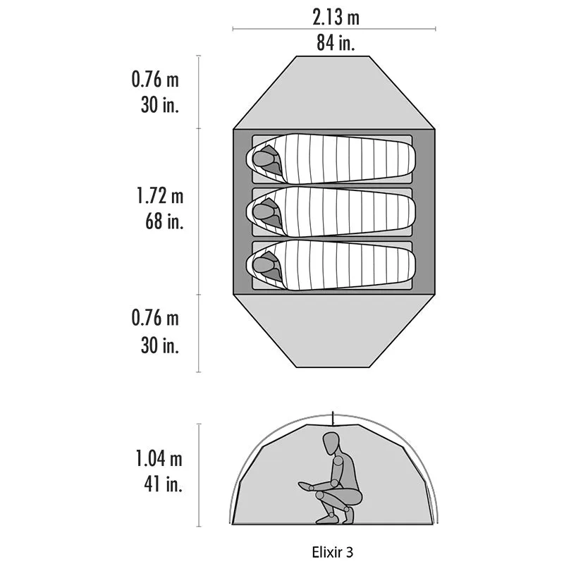 MSR Elixir 3 Tent