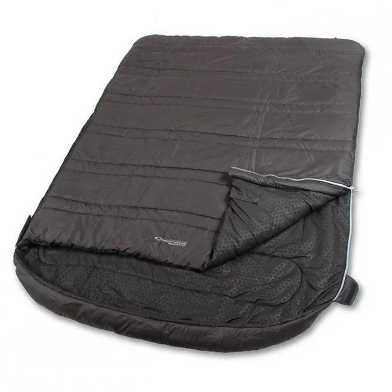 Outdoor Revolution Sunstar 400 Double Square Sleeping Bag - Charcoal