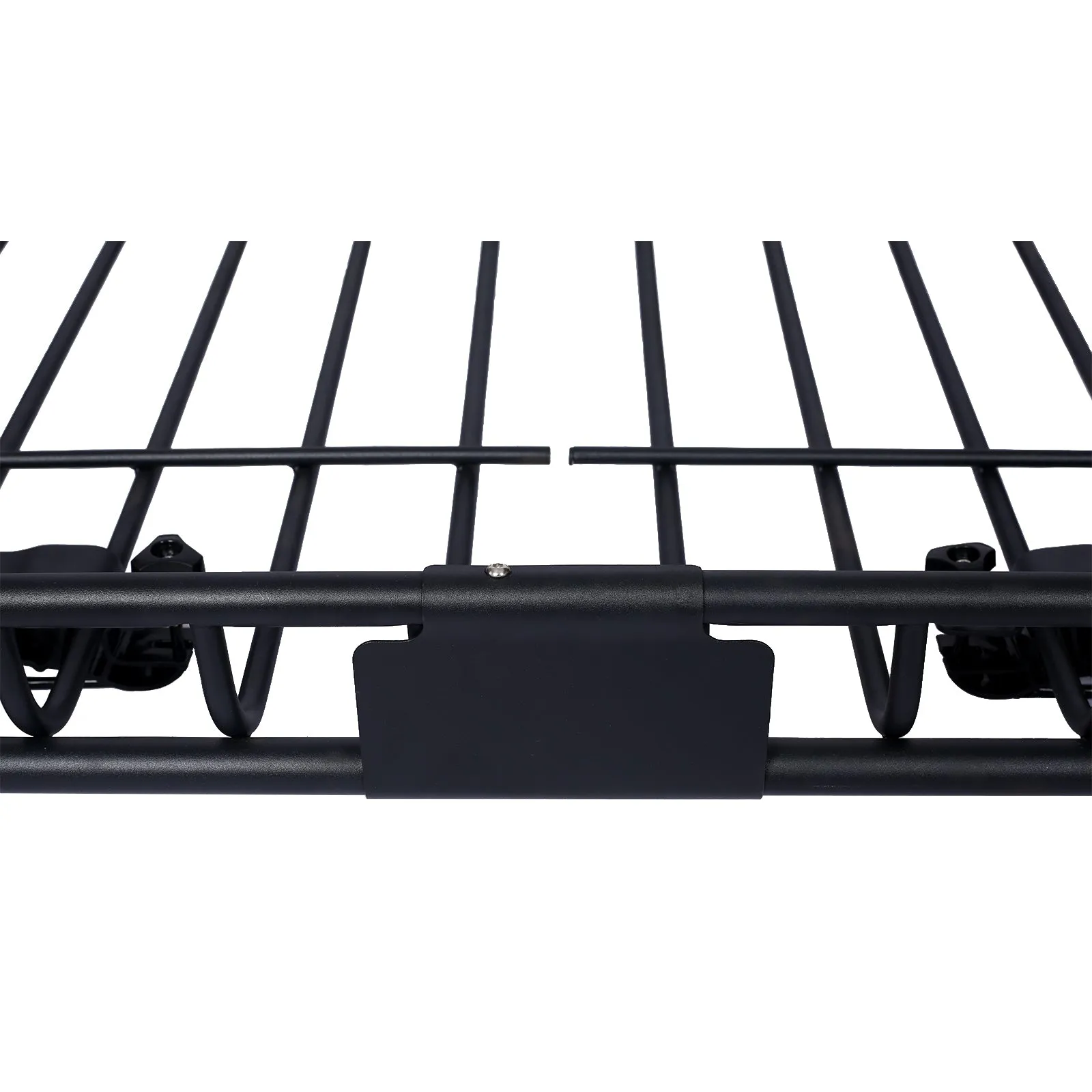 Rooftop Cargo Carrier Basket Motoring Roof Rack,Top Mount Roof Rack 42" black steel