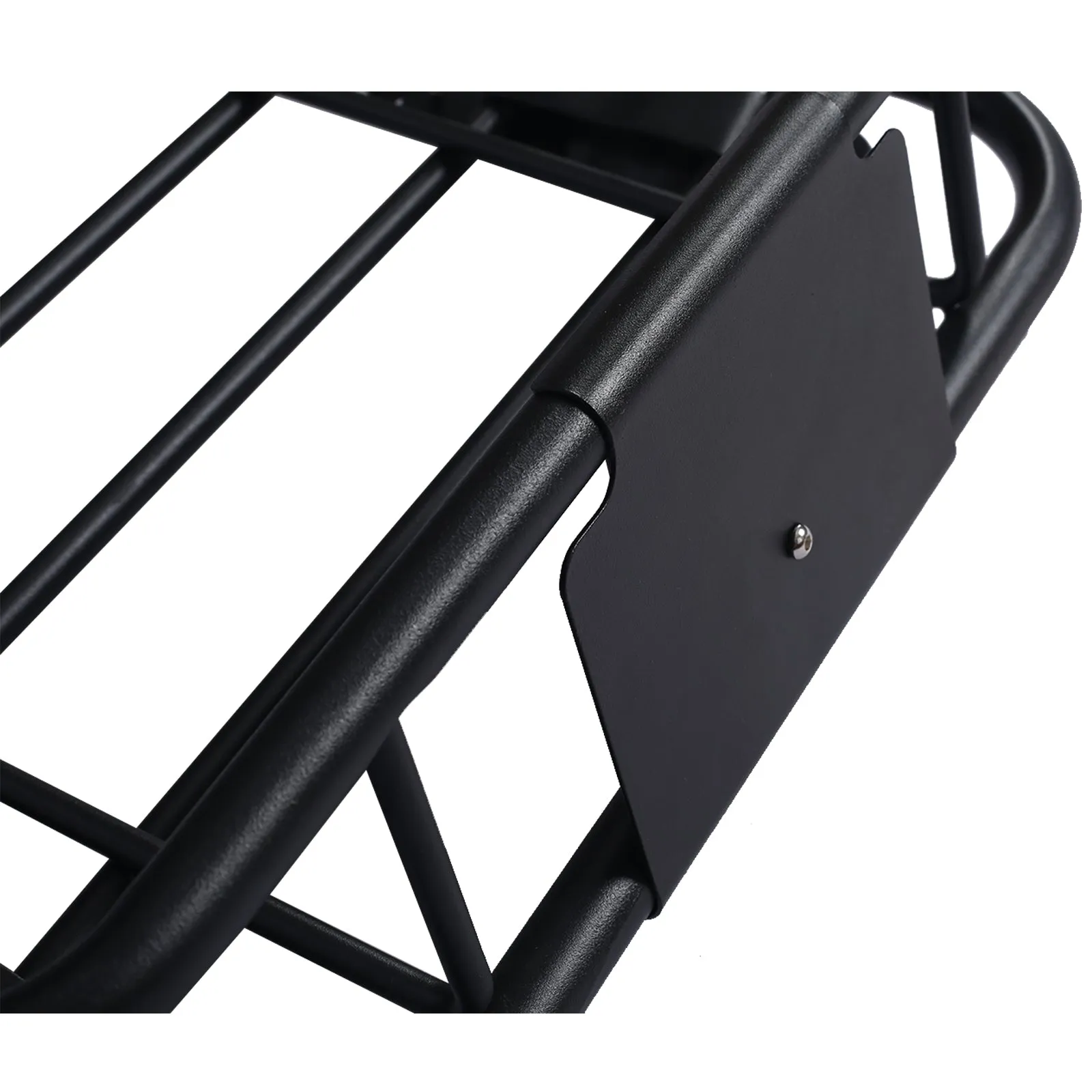 Rooftop Cargo Carrier Basket Motoring Roof Rack,Top Mount Roof Rack 42" black steel