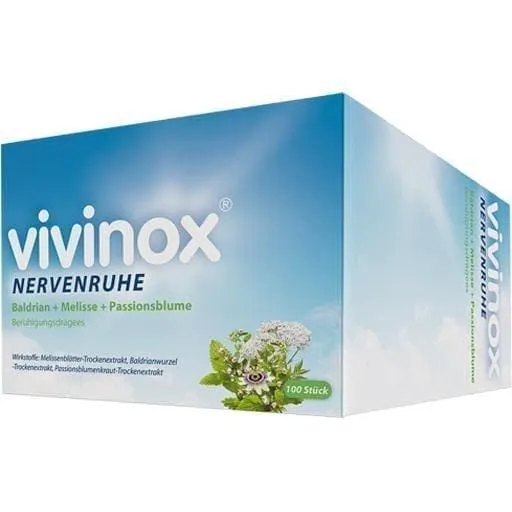 Sleeping pills VIVINOX Nerve valerian, lemon balm, passion flower