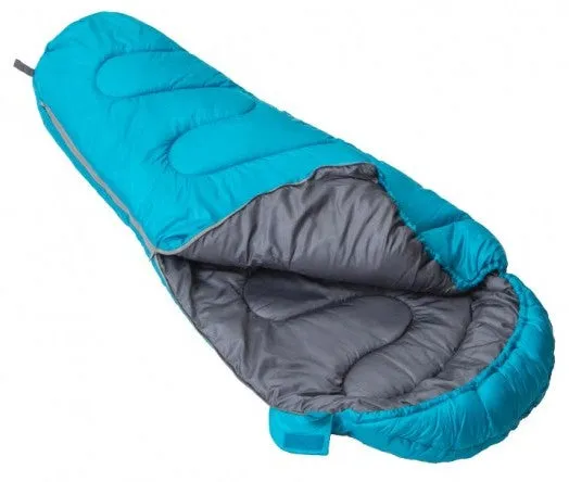 Vango Atlas Junior Children's Sleeping Bag in Bondi Blue (2 Season / 150cm long)