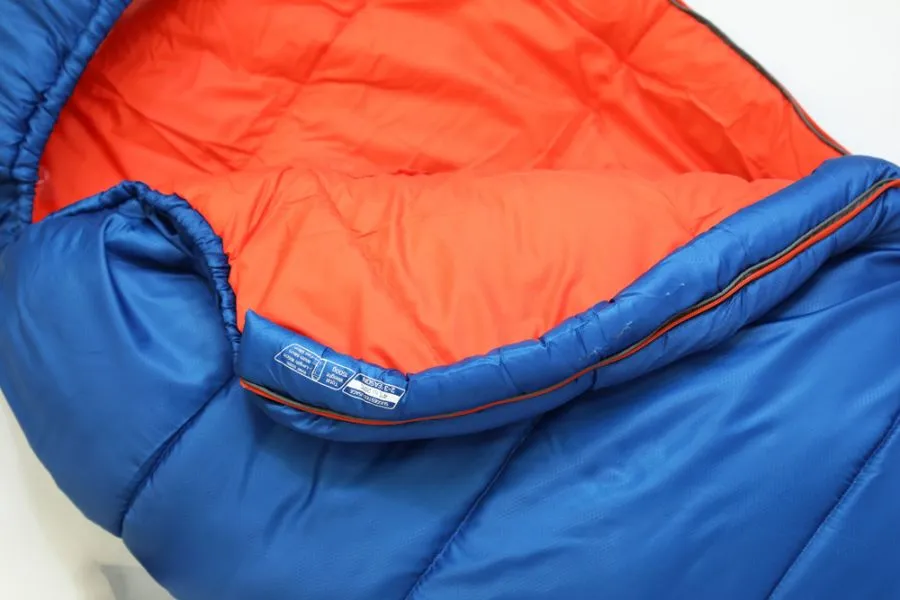 Vango Nitestar Junior QUAD Children's Sleeping Bag in Classic Blue (2-3 Season / 170cm long)